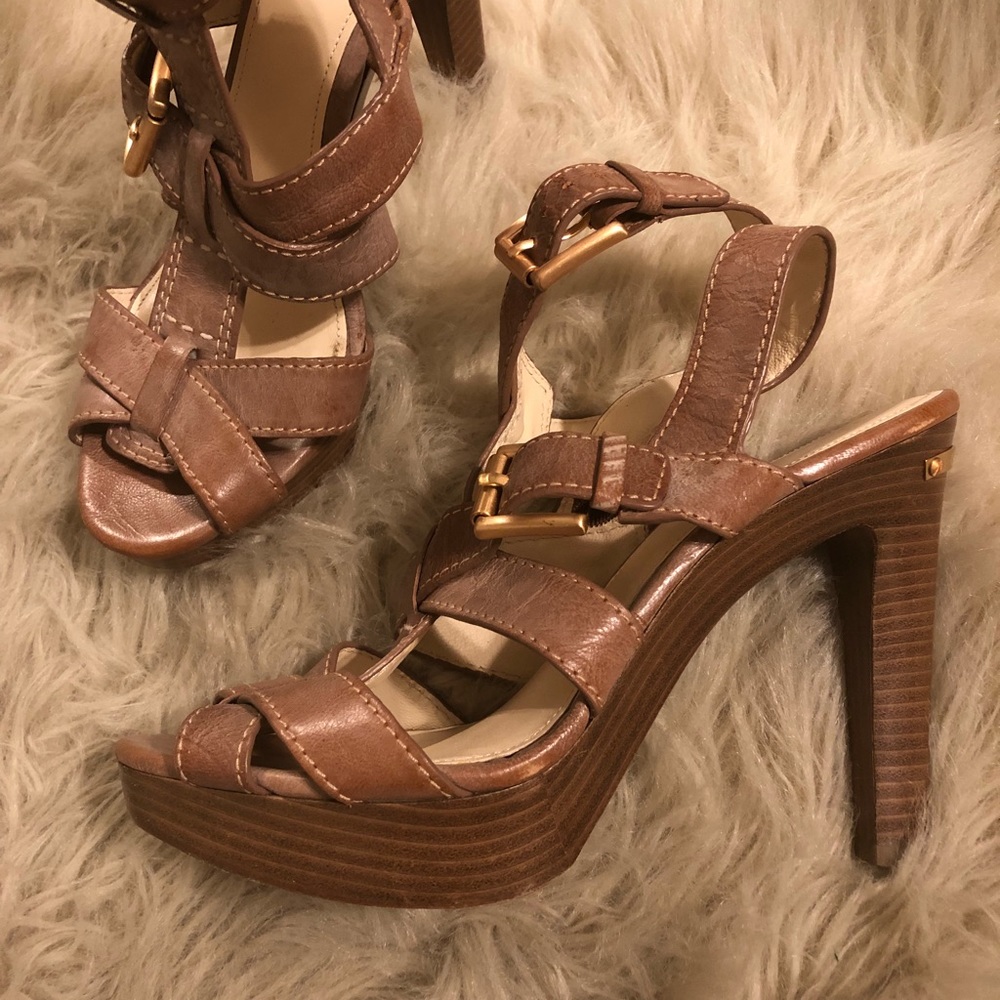 Coach Heeled Sandal